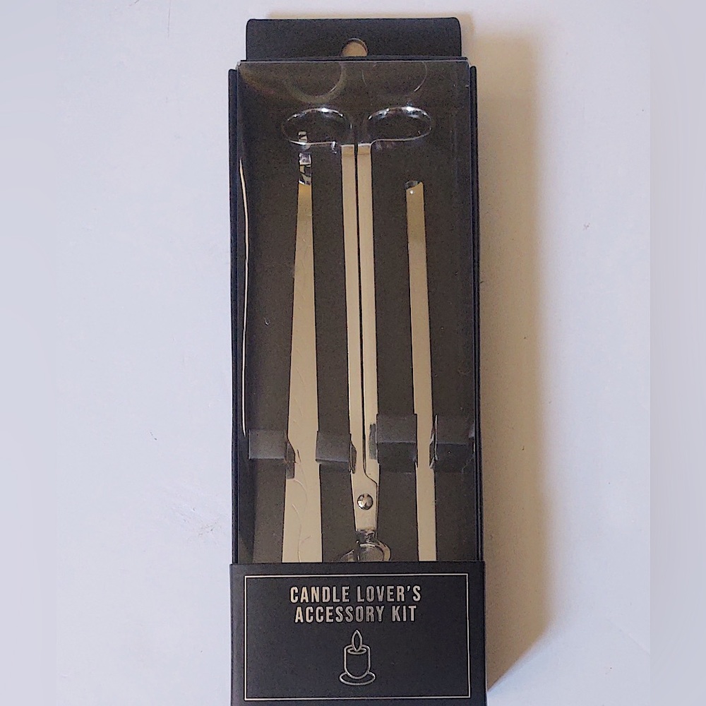 🎁3PC Lyght Candle Co. Candle Lover’s Accessory Kit - Stainless Steel